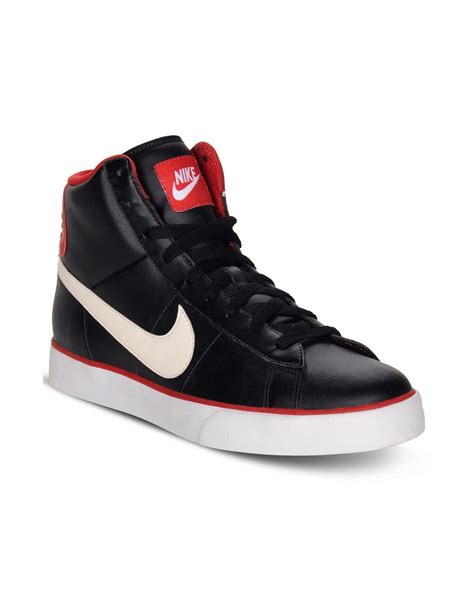 nike black high top sneakers